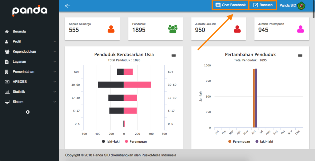 Sistem Informasi Desa Panda