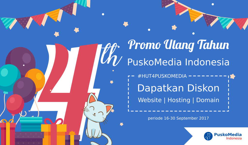 Promo HUT-4 PuskoMedia bulan September