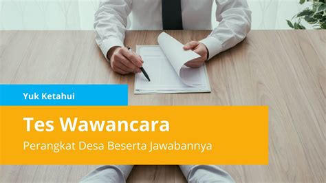 tes perangkat desa online