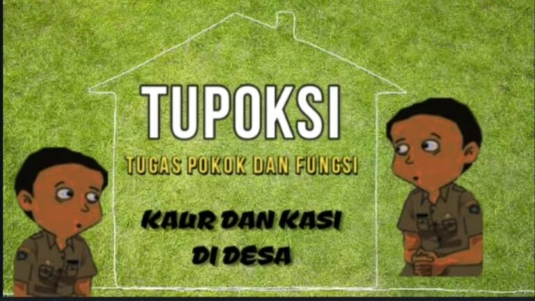 tupoksi kaur keuangan di desa