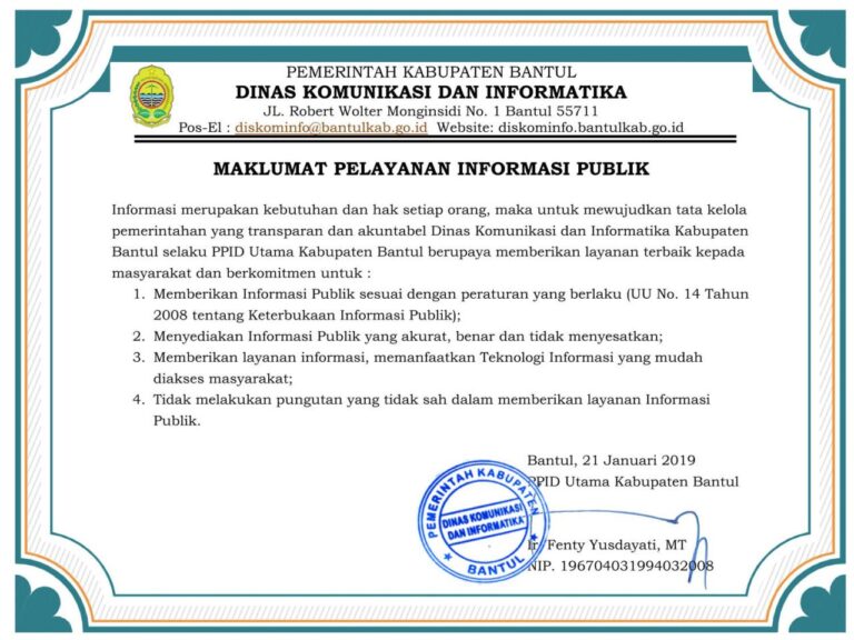 Memfasilitasi Akses Informasi Publik yang Transparan melalui Situs Web Pemerintah