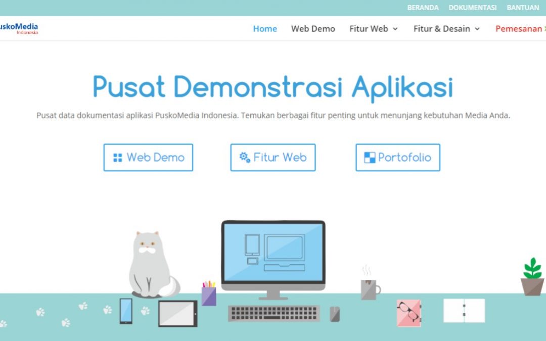 Web Pusat Demonstrasi Aplikasi, Sebagai Pusat Pengetahuan Milik PuskoMedia Indonesia